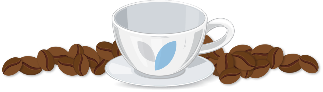 26_Core Conversion_coffee bean line and cup2 26_Core Conversion_coffee bean line and cup2